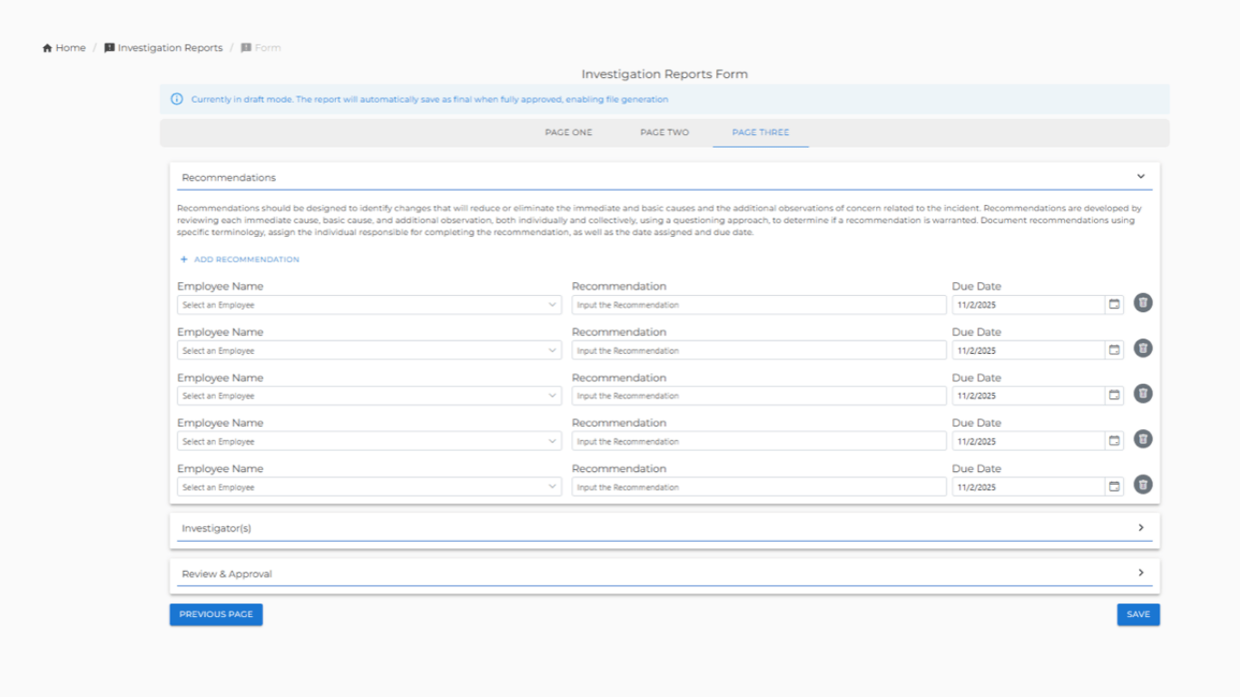 Investigation Assignment